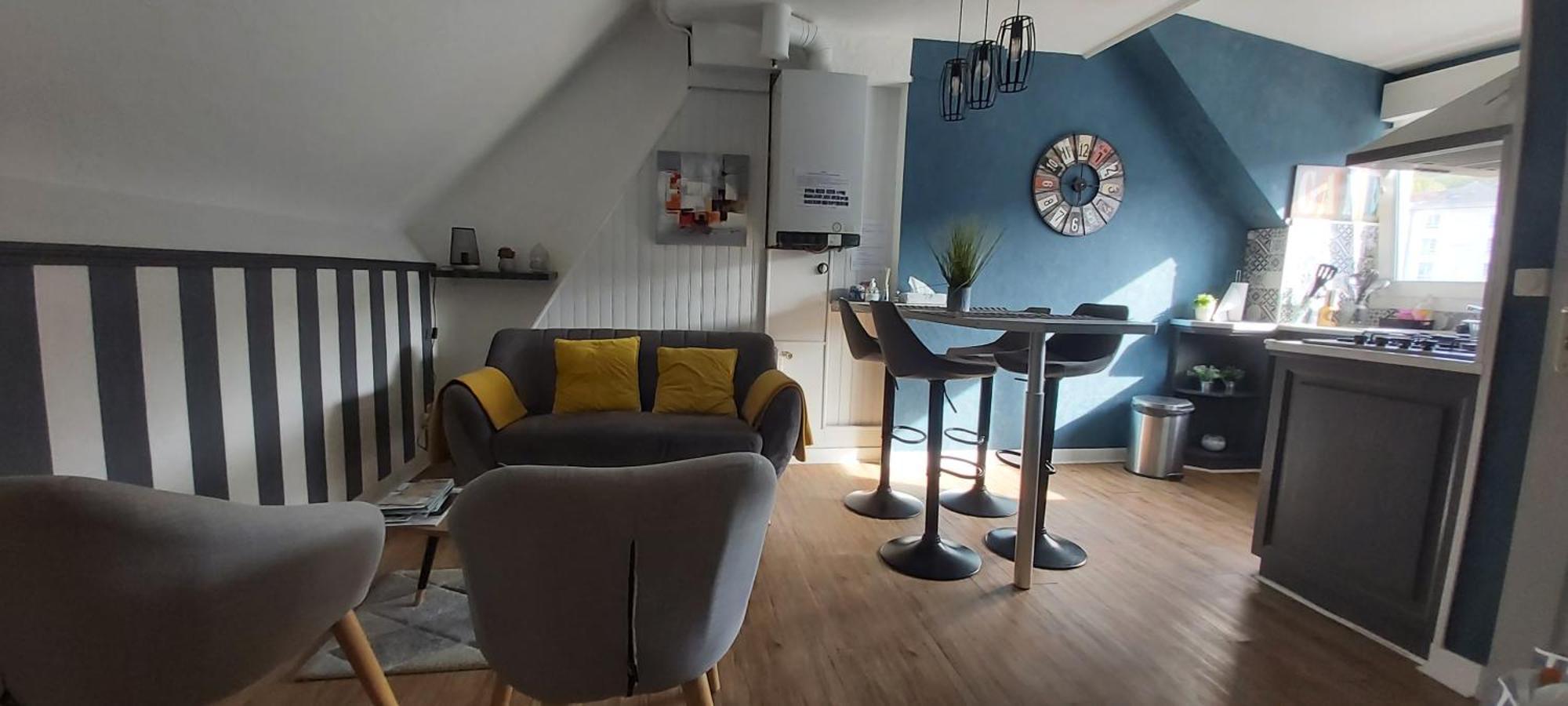 Appartement Cote Et Plage 勒特雷波尔 外观 照片